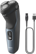 Philips Cordless Electric Shaver, Wet and Dry Mens Facial Hair Remover Razor, 5D Pivot Flex Heads with Pop-up Trimmer