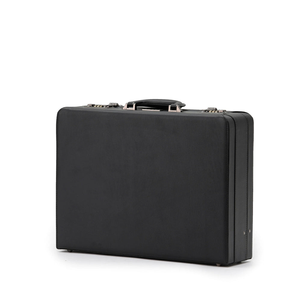 Men's Hard Briefcase Business Office Bag Document Storage Bag Laptop Handheld Work Travel School