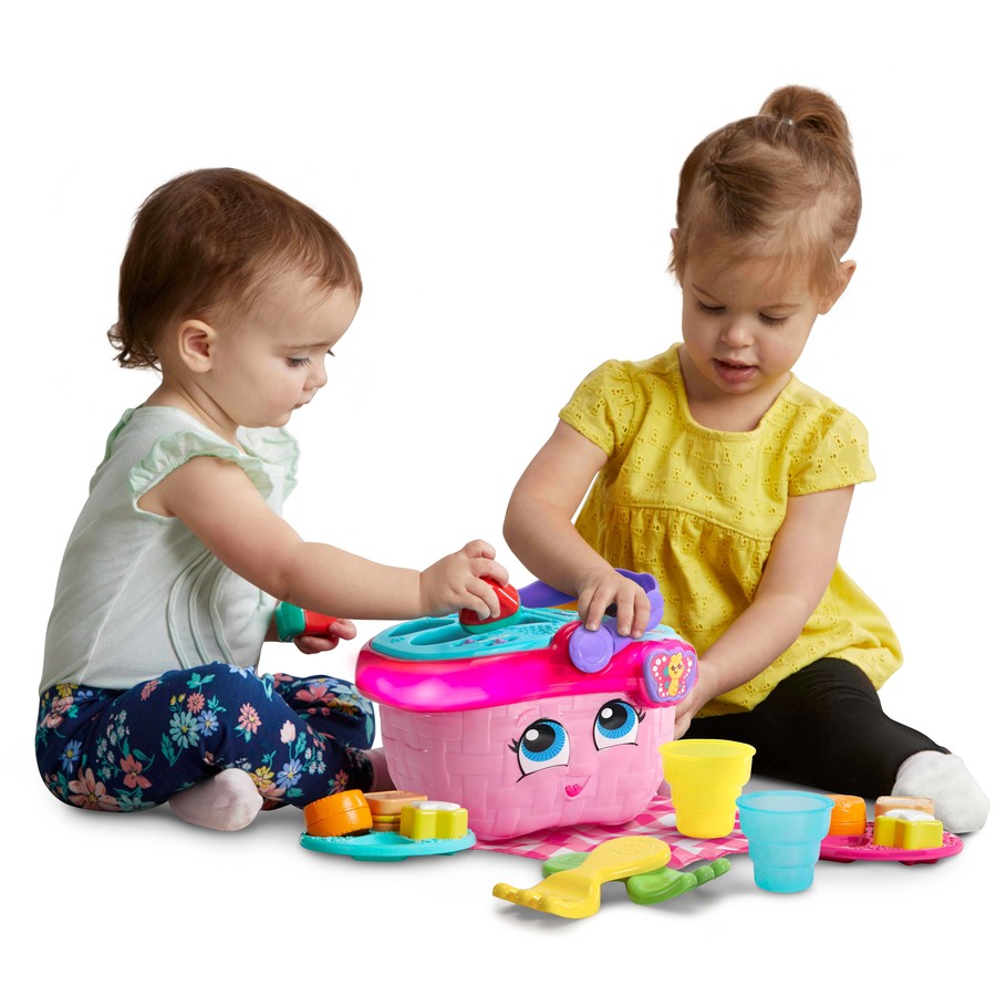 LeapFrog Toddler Baby Learning Shape Musical Picnic Basket Activity Learning Toy