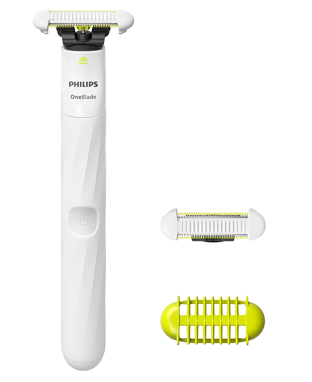 Philips  OneBlade Intimate Trimmer, Armpit and Intimate areas | SkinProtect Technology, 3mm Cordless Grooming Razor Shaver