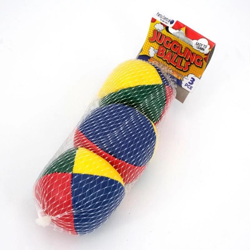 3x Juggling Balls Durable Kids Adults Clown Pratice Throwing Catching Balls Mini 5.5cm