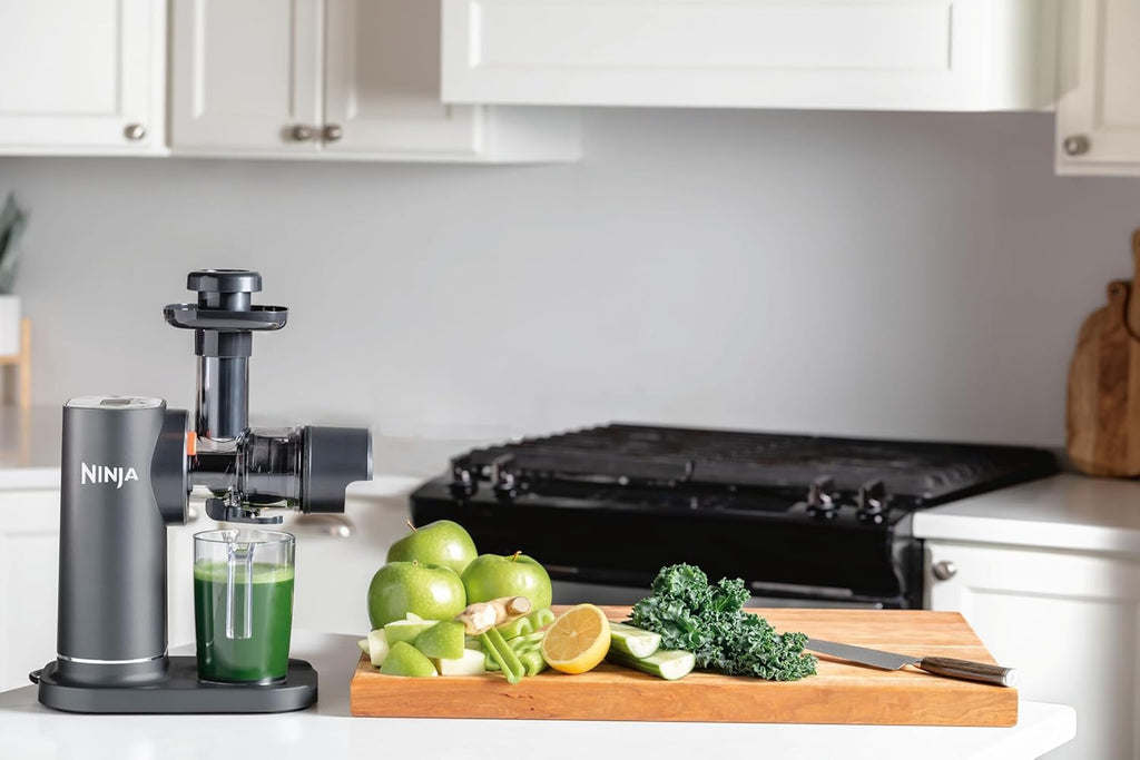Ninja Cold Press Electric Juicer, Home Kitchen Appliance Fruit Vegetable Juicing Machine