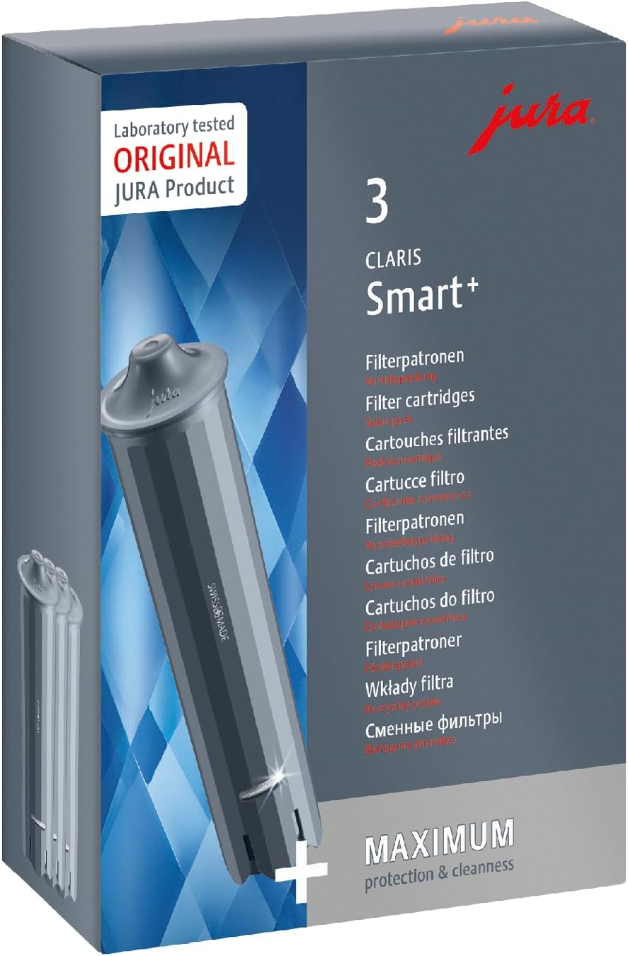 3x JURA Claris Smart High Quality Coffee Filter Cartridges for JURA Coffee Machines - Premium Replacement Filters