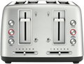 Breville 4 Slice Wide Toaster Bread Toasting 6 Browning Controls - 'Lift and Look' Function, Frozen - Stainless Steel