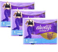 96x Women's Long Menstrual Sanitary Period Pads | 12x 8pc Active Dry Odour Lock Flexi Fit Discrete Ladies Pads