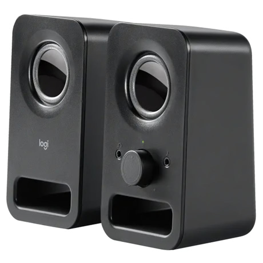 Logitech Multimedia PC Speakers 2.0 USB Laptop Desktop Music Audio Sound Speakers