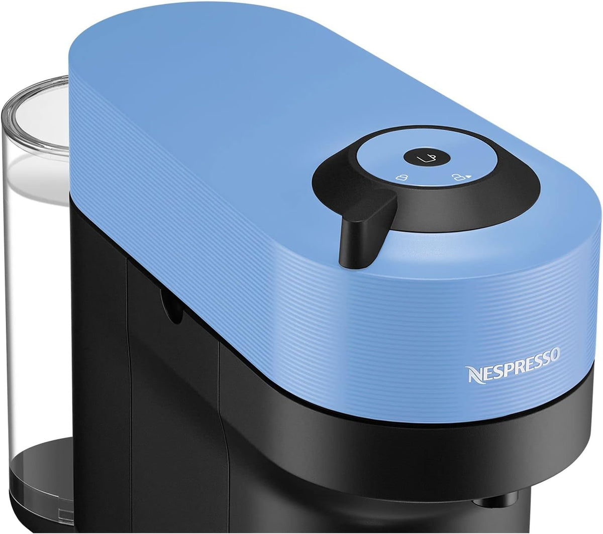 De'Longhi Nespresso Pod Coffee Machine, Automatic Capsule Espresso Maker with Bonus Pods, Kitchen Appliance (Blue)