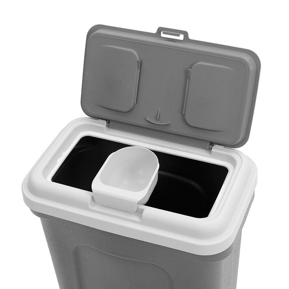 Paws & Claws 45L Food Storage Container Saver | X-Large Dog Cat Bulk Dry Food Storage Scoop