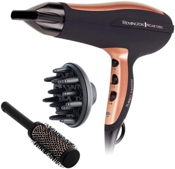 Remington Heated Blow Dryer for Women, Electric Hair Styler Dryer 2400W, Salon Quality Ceramic & Ionic Technology