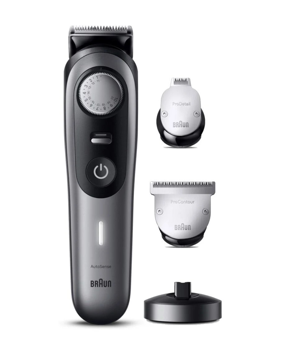 Braun Series 9 Professional Waterproof Beard Trimmer | Travel Case | Charging Stand