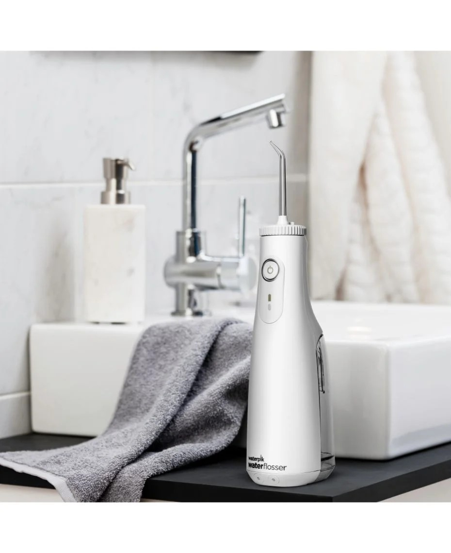 Waterpik Cordless Select Water Flosser | White | Pressure Floss | Lightweight | Rechargeable