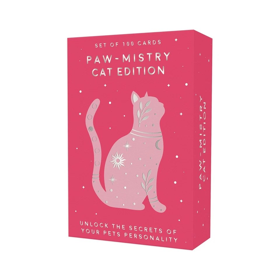 Paw-Mistry Cat Personality Cards | 300pc Gift Republic Set | Fun Pet Gift AU | Cat Lovers Games