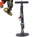 Bicycle Bike Ball Floor Pump with Gauge and Needle, Inflatable Pool Sports Ball Inflator, Inflation Tool