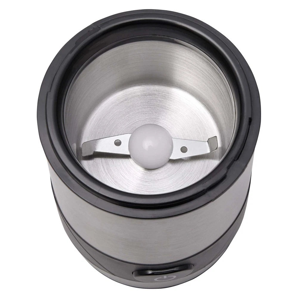 Electric Spice Grinder Herb Nut Coffee Bean Grinding Machine, Auto Spice Herb Grinding, Stainless Steel Durable Kitchen Appliance