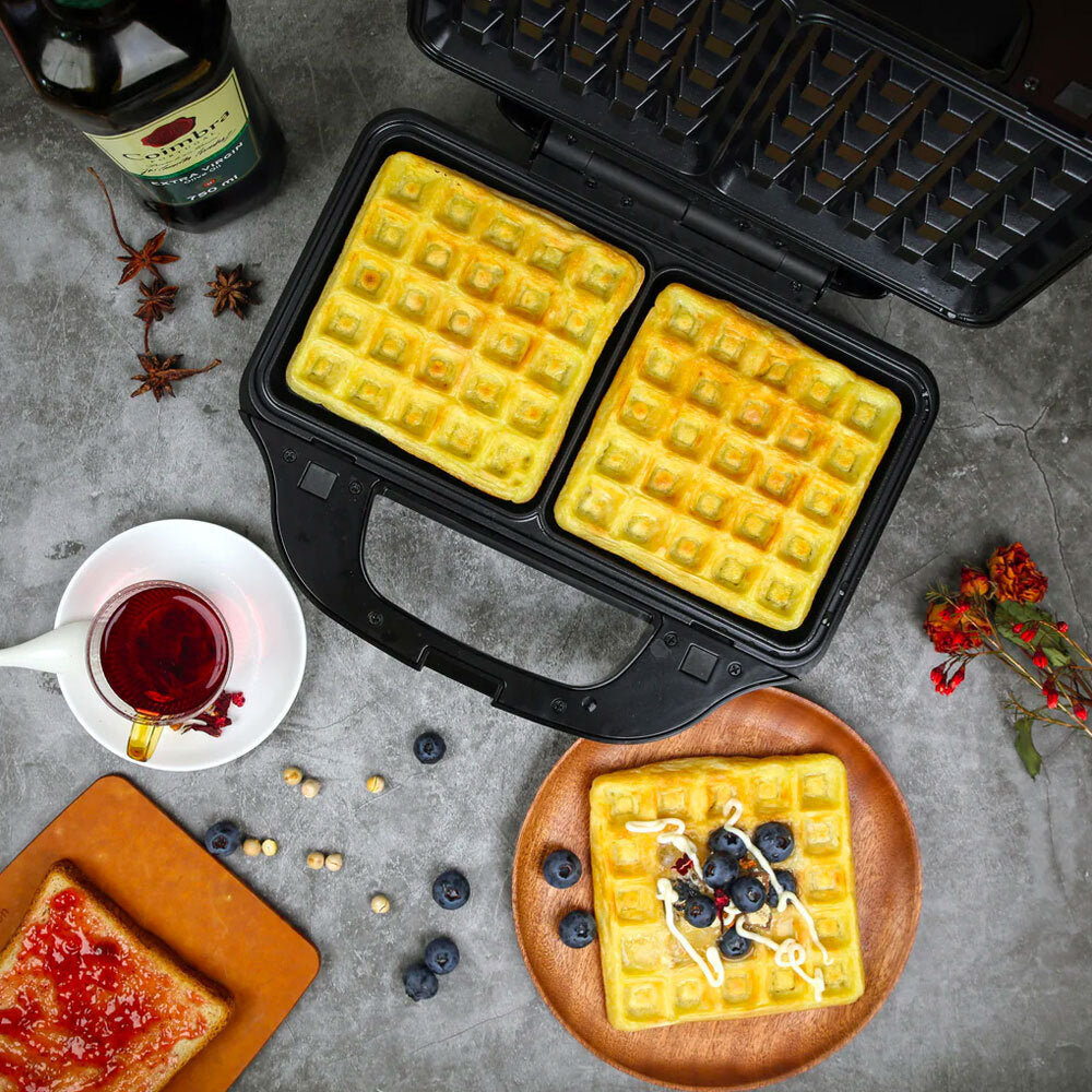 Sandwich Press Electric 3-in-1 Snack Jaffle Toastie Waffle Grill Plate Grilling Plates