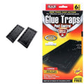12x Rat Mouse Mice Traps, Indoor Household Large Glue Mouse Catcher Non-Toxic Household Large, Poison and Insecticide Free
