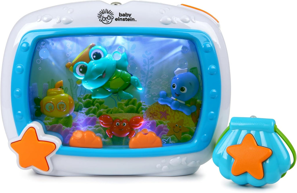 Newborn Baby Sea Dreams Crib Bedtime Soother, Baby Einstein Soother Lullaby Calming Melody Lights Sounds