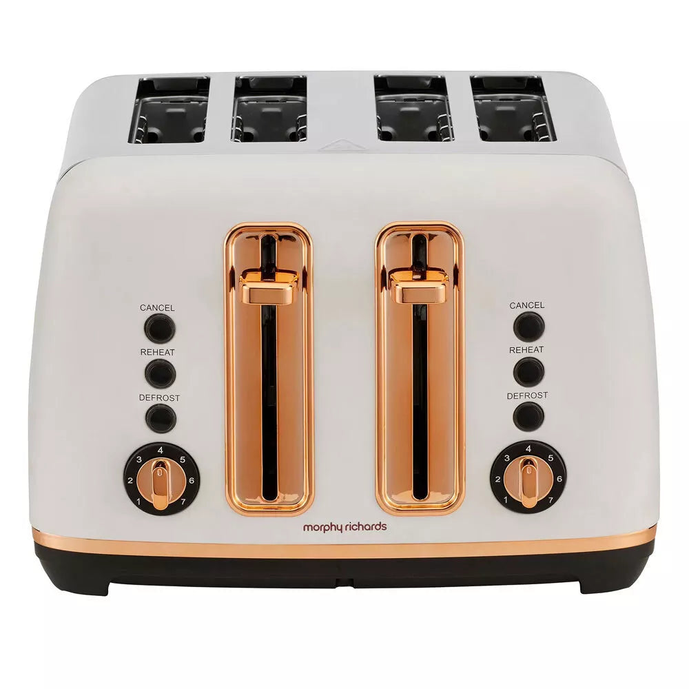 Morphy Richards 2/ 4 Slice Toaster | Bread Variable Browning Machine Frozen Bread