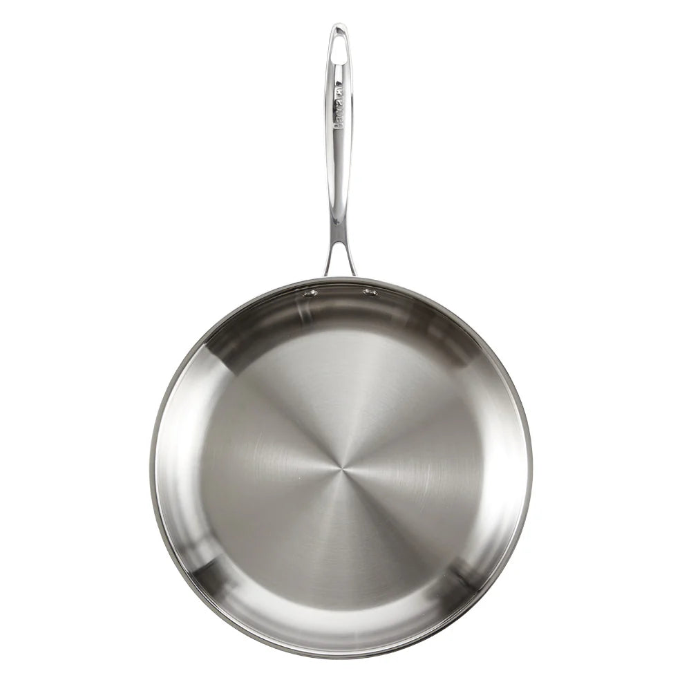Baccarat Stainless Steel 30cm Frypan | High Quality Frying Pan | Induction Safe PFOA PTFE Free