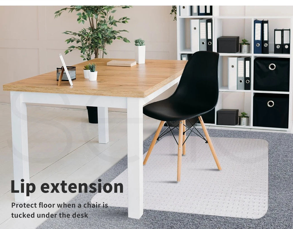 Computer Chair Mat | Home Office Carpet Floor PVC Protector Hard Wood Chairmat | PVC Plastic Carpet Protector