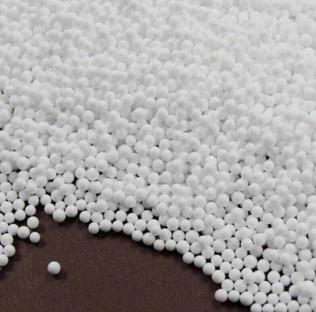 100L Bean Bag Refill Beans Polystyrene Beads Poly Filler Filling Fill White Balls Filler