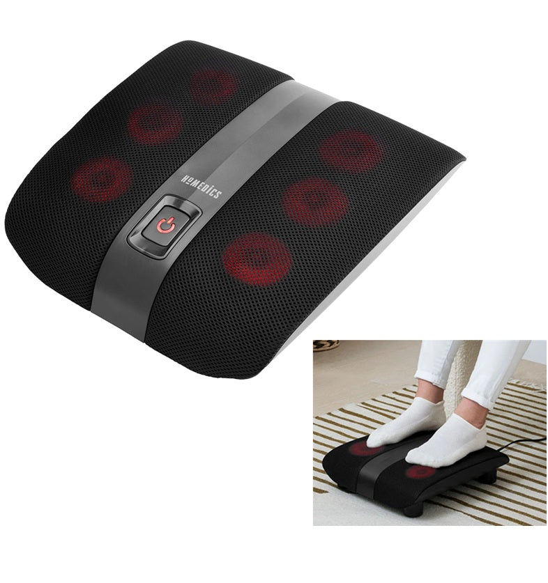 Homedics Heated Shiatsu Foot Massager | Circular Kneading Massage Heel to Toe Massage |