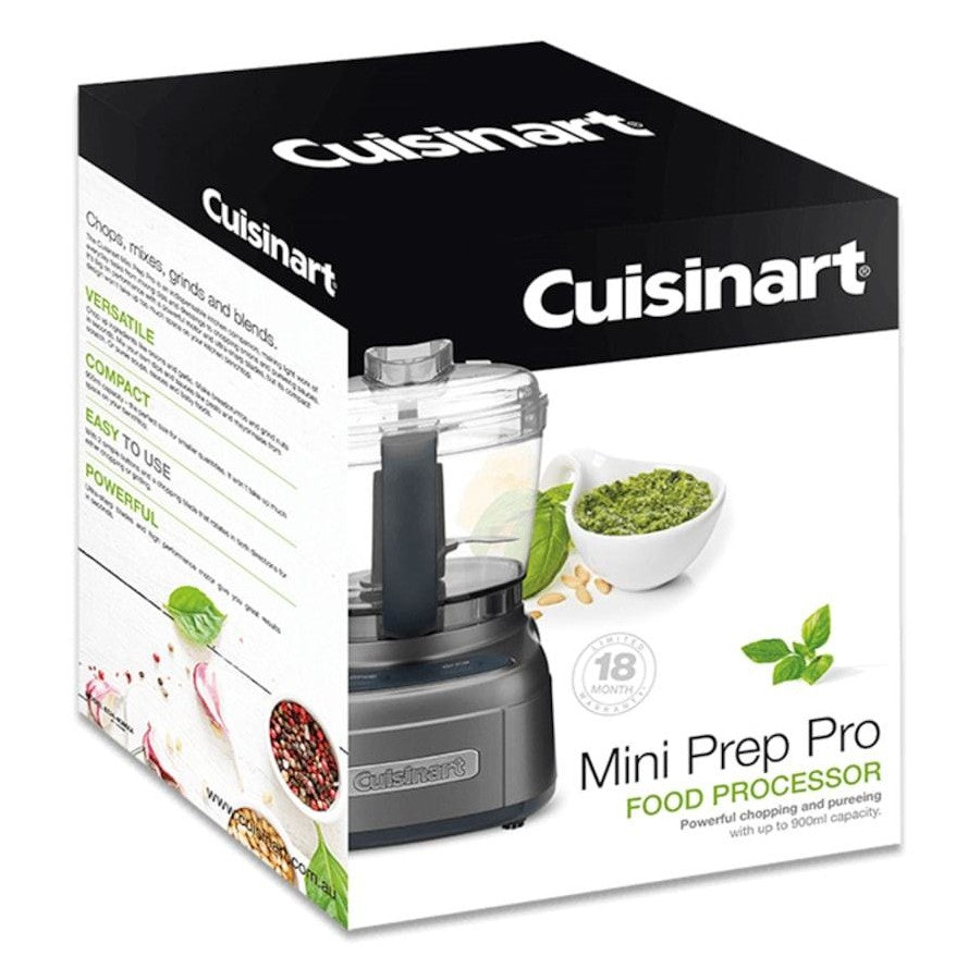 Cuisinart Mini Prep Food Processor, 3 Cup Powerful Chopper Grinder, Fruit Vegetable Grinding Chopping Slicer