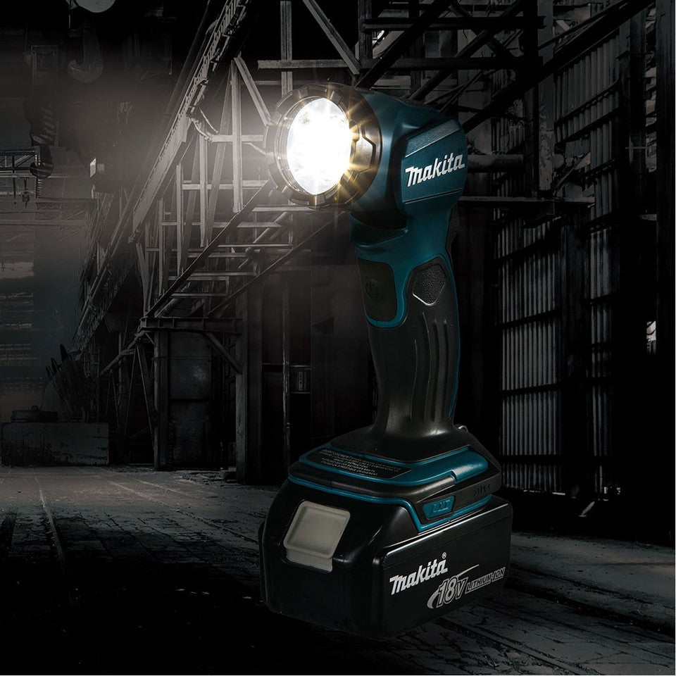Makita 18V Li-ion Cordless LED Torch | Jobsite Handheld Light Flashlight Lamp Skin Only