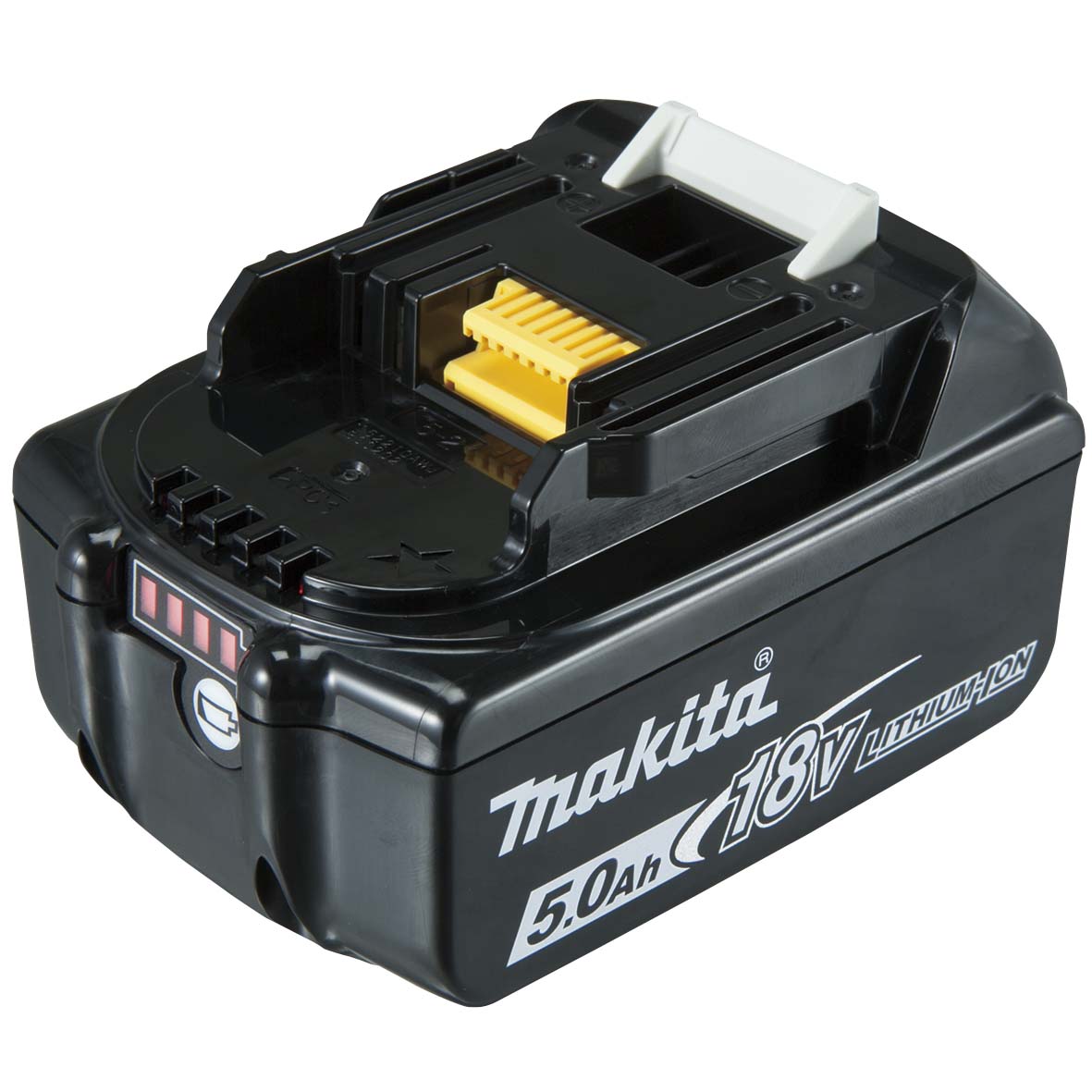 Makita 18V Li-Ion Battery | Genuine Recharge Powertool Battery Fuel Gauge Indicator | Jobsite Battery Home DIY