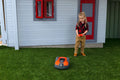 Husqvarna Toy Auto-Mower | Pretend Toy Robovac Kids Childrens Indoor Mowing Toy w/ Remote | Pretend Grass Cutter Toy