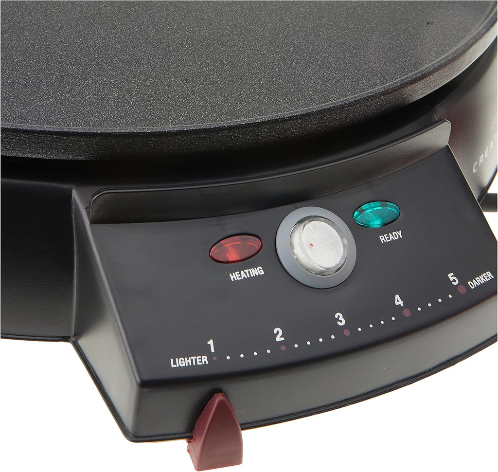 Breville Crepe Maker Non-Stick Electric Flat Plate Pancake Pikelet Cooker Machine