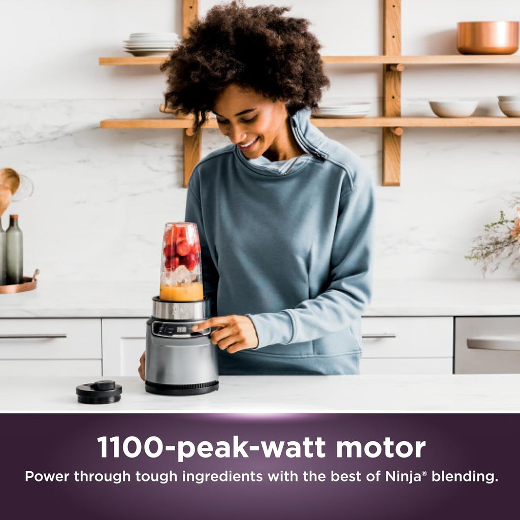 Ninja Blender Smoothie Maker Fruit Vegetable Countertop Shakes Mixer Juicer Cocktail Ice Nut Crusher