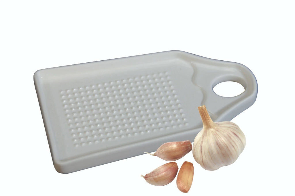 Porcelain Ginger Grater Shredder Kitchen Tool Daikon radishes, Lemon Orange Rind, Nutmeg Chocolate Grater