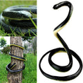 Realistic Rubber Snake Toy - Fake Garden Snake for Pranks | Pest Control & Halloween Decoration | Lifelike Scary Gag Gift