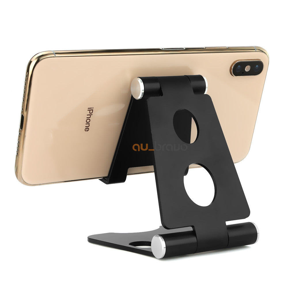 Portable Foldable Aluminum Phone Tablet Desk Stand Mount Holder for iPhone Samsung