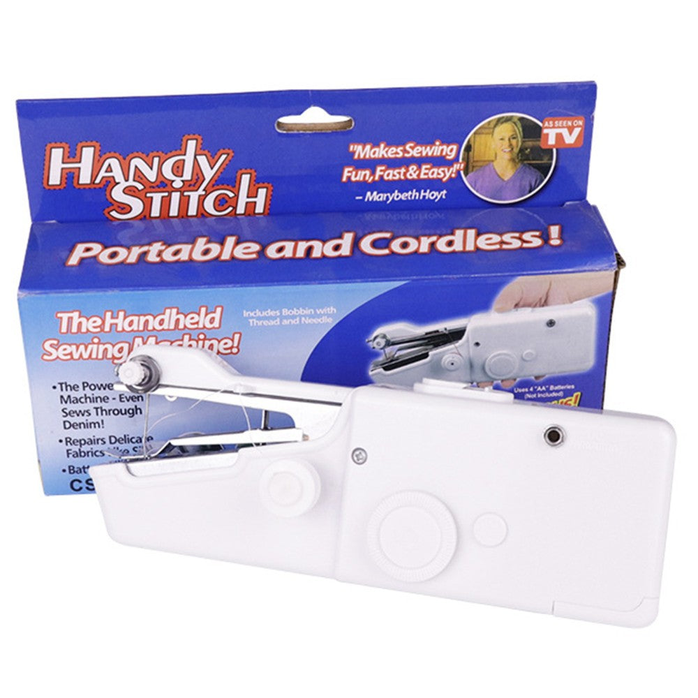 Mini Cordless Sewing Machine, Portable Handheld Clothes Stitcher, Garment Stitch Home Clothes