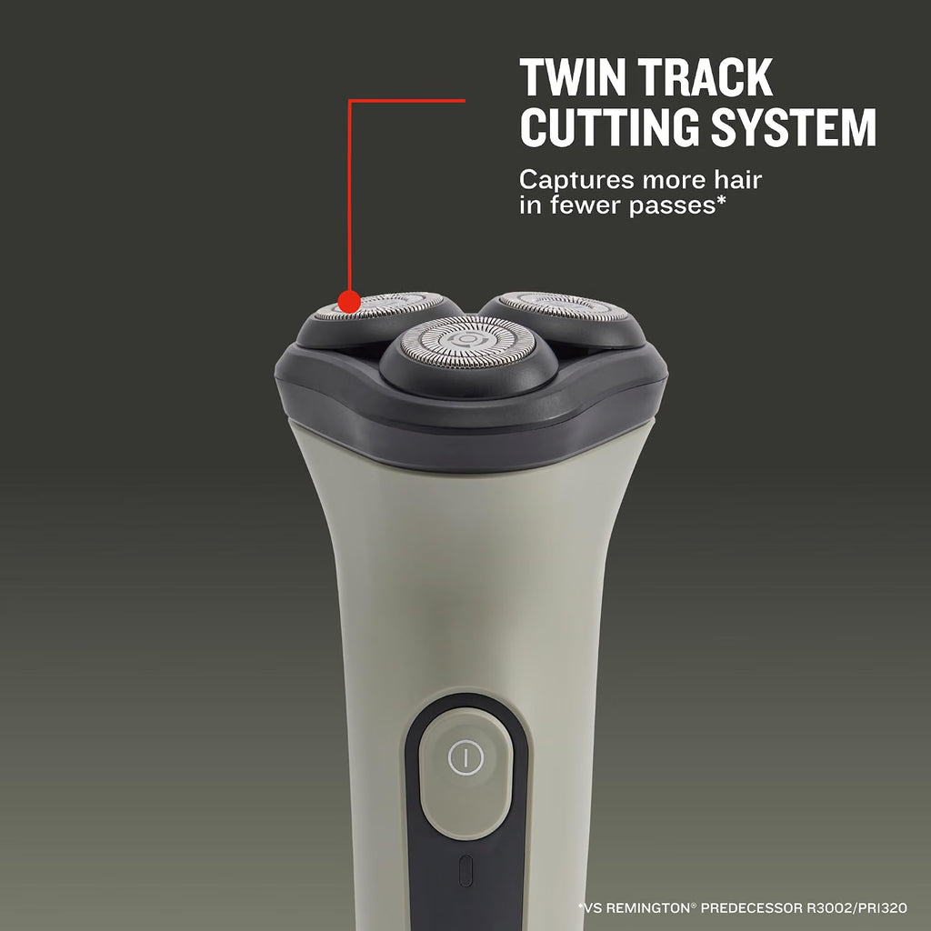 Remington Cordless Rotary Shaver, Wet & Dry Men’s Razor Shaving Shaver with Pop-Up Trimmer