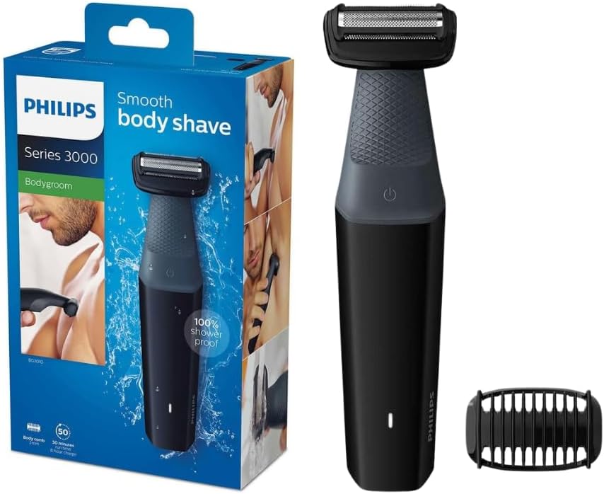 Philip Body Groomer | Rechargeable Hair Trimmer Shaver Showerproof Bodygroom