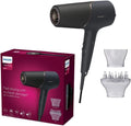 Philips 2300W Hair Dryer, Portable Folding Blowdryer Blow Drying 6 Heat/Speed Styler, Overheat Protection