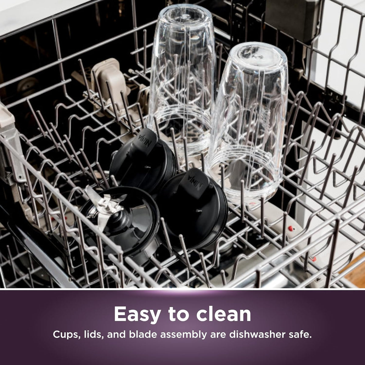 Ninja Blender Smoothie Maker Fruit Vegetable Countertop Shakes Mixer Juicer Cocktail Ice Nut Crusher
