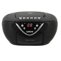 Lenoxx Portable CD/Cassette Player with AM/FM Radio Speaker, Portable Music Machine Party Picnic Sound Box