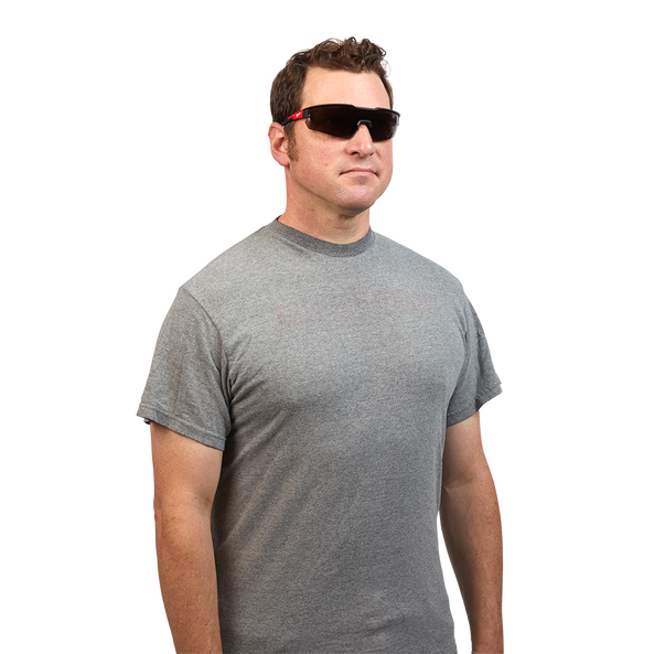 Milwaukee Tinted Safety Glasses | Jobsite Tradie Worksite Eyewear Protective Tinted Glasses