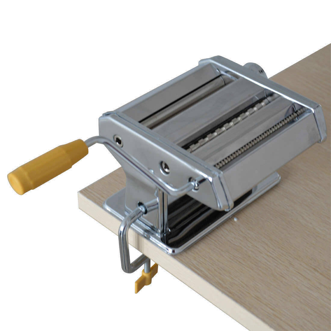 Pasta Maker Heavy Duty | Stainless Steel Noodle Fresh Pasta Dough Roller | Spaghetti Machine Cutter