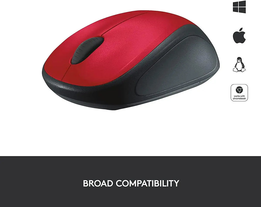 Logitech Wireless Bluetooth Mouse | Slim Soft Rubber Grips | Computer Laptop School Work