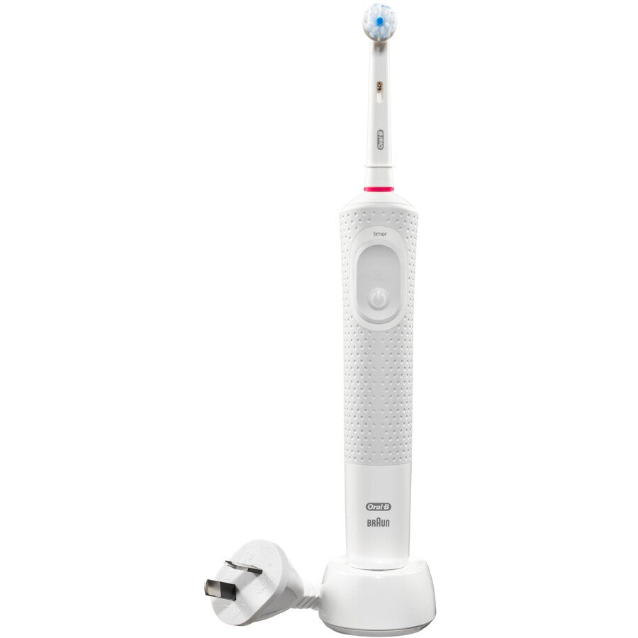 Oral-B Electric Toothbrush Pro 100 Gum Care Rechargeable Teeth Cleaning + Travel Case