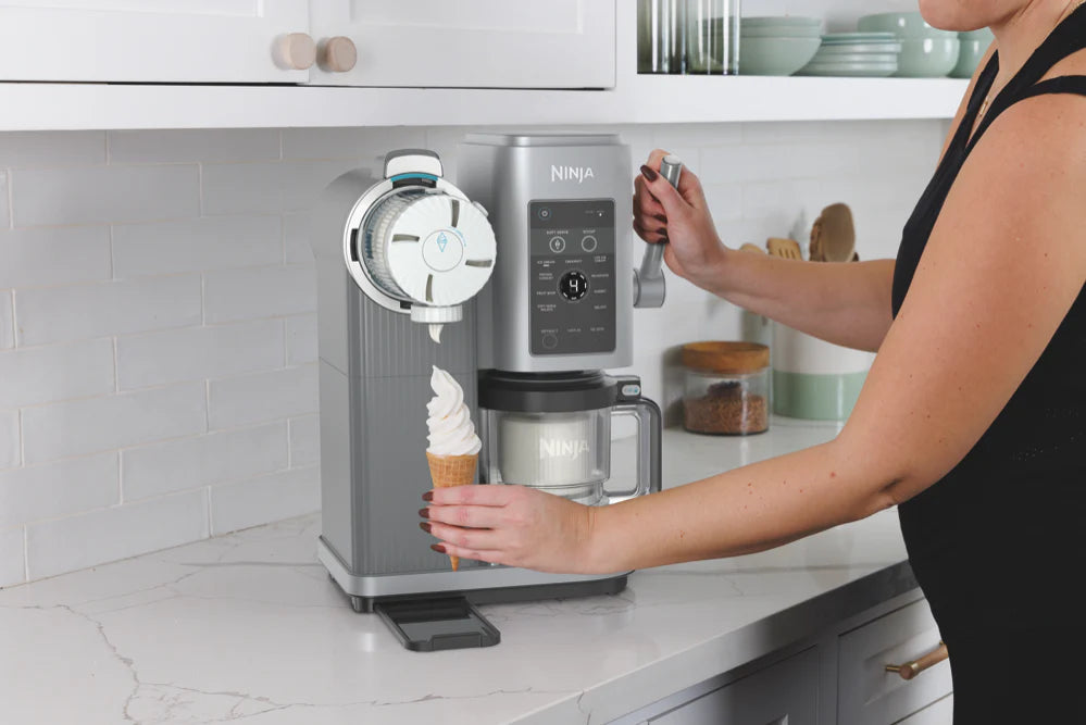 Ninja Soft Serve Home Ice Cream Maker | Kitchen Home Frozen Dessert Machine |  13 Programs High Protein Nut-Free