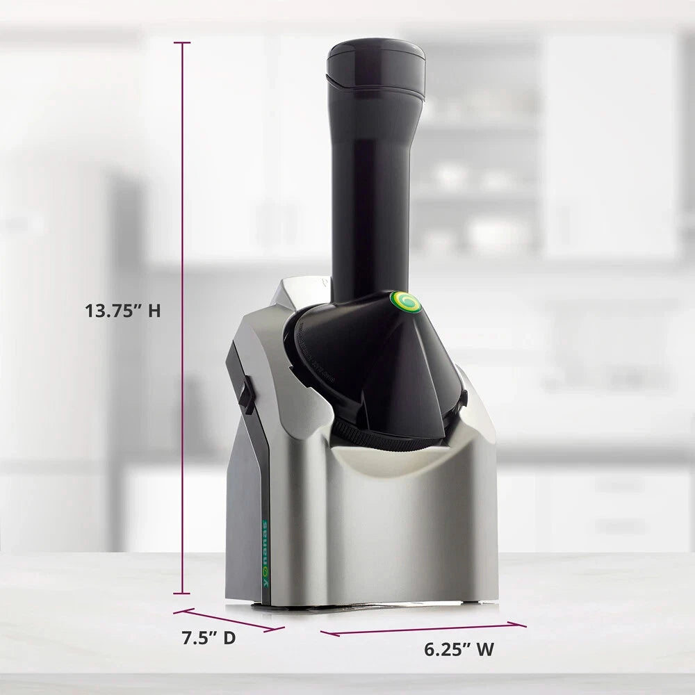 Yonanas Frozen Healthy Dessert Maker | Vegan Dairy Free Sorbet Fruit Soft Serve Ice Cream | Healthy Fat Free Dessert Machine