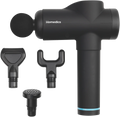 Homedics Percussion Massager Gun - Cordless Rechargeable Deep Tissue Handheld Massage 4 Attachments, 30 Power Levels,
