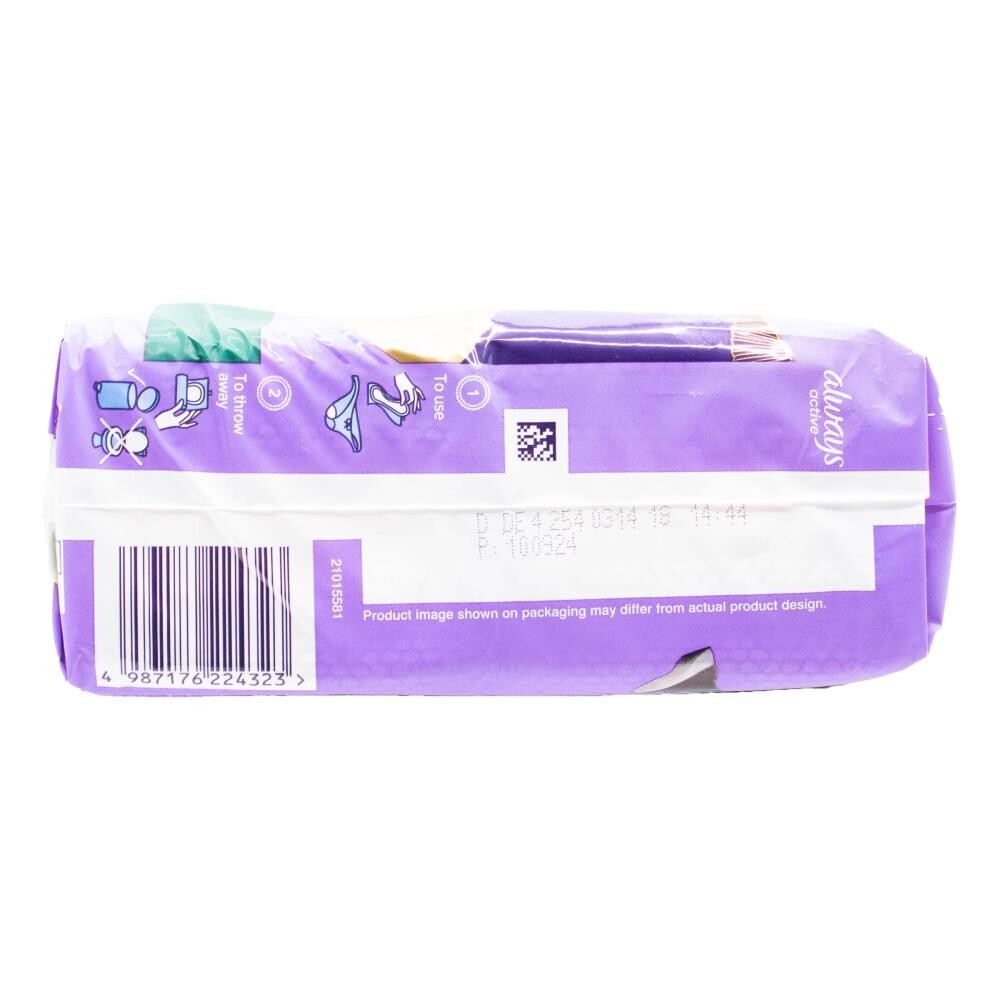 160x Women's Period Menstrual Pads Active Sport Panty Pads Discrete Odourless Disposable