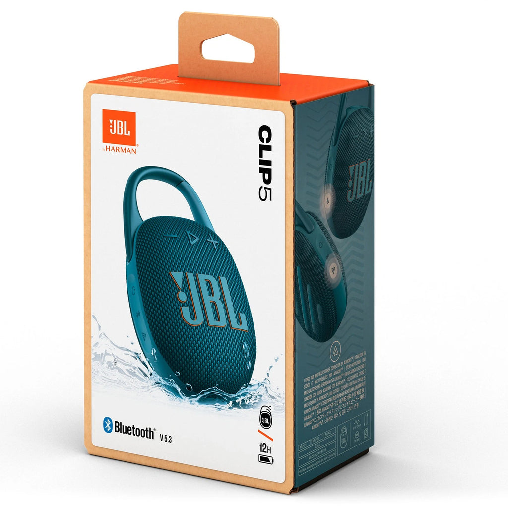 JBL Bluetooth Music Speaker, Compact Portable Waterproof Speaker 7W Hiking Camping Campsite Music Player